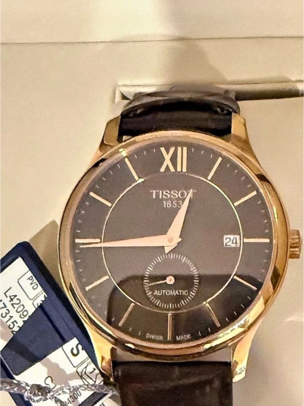 Tissot Tradition Powermatic 80 Men's Brown Watch
